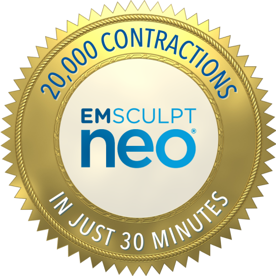 EmSculpt NEO certification badge