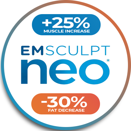 EmSculpt NEO statistics badge