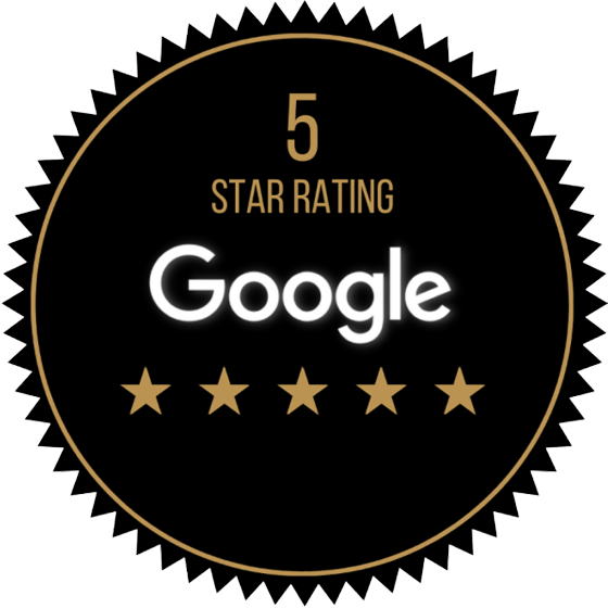 Vitalyc Medspa's 5-star Google badge